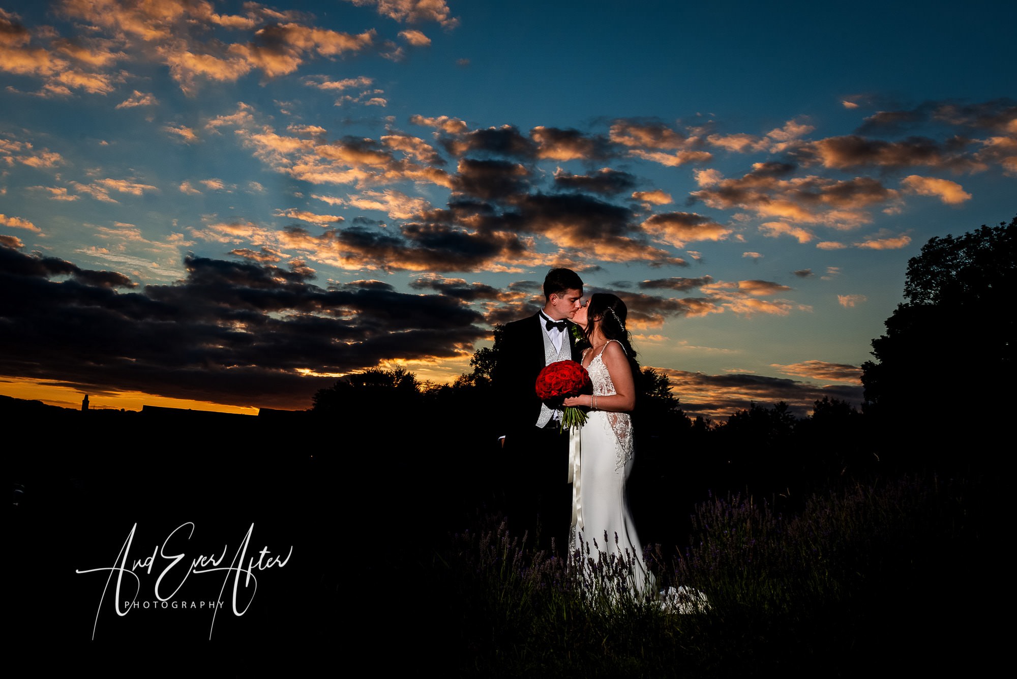 Wedding photography, the black horse at beamish wedding, bride and groom, Wedding photograph, And Ever After Photography, lavender fields